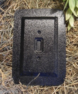 Light switch mold plaster cement resin casting mould 5.5'' x 3.5'' x 1/3''