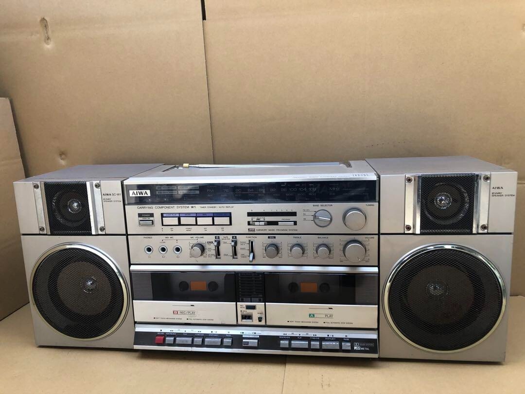 【良品】AIWA　CA-W1　希少色　カセット/ラジカセ/コンポ 良品】AIWA CA-W1 希少色 カセット/ラジカセ/コンポ