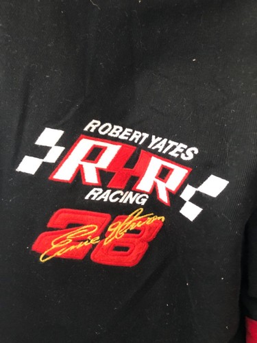 Vintage Chase Authentic nwot sz lg ERNIE IRVAN NASCAR RACING jacket YATES RACING - Picture 3 of 13