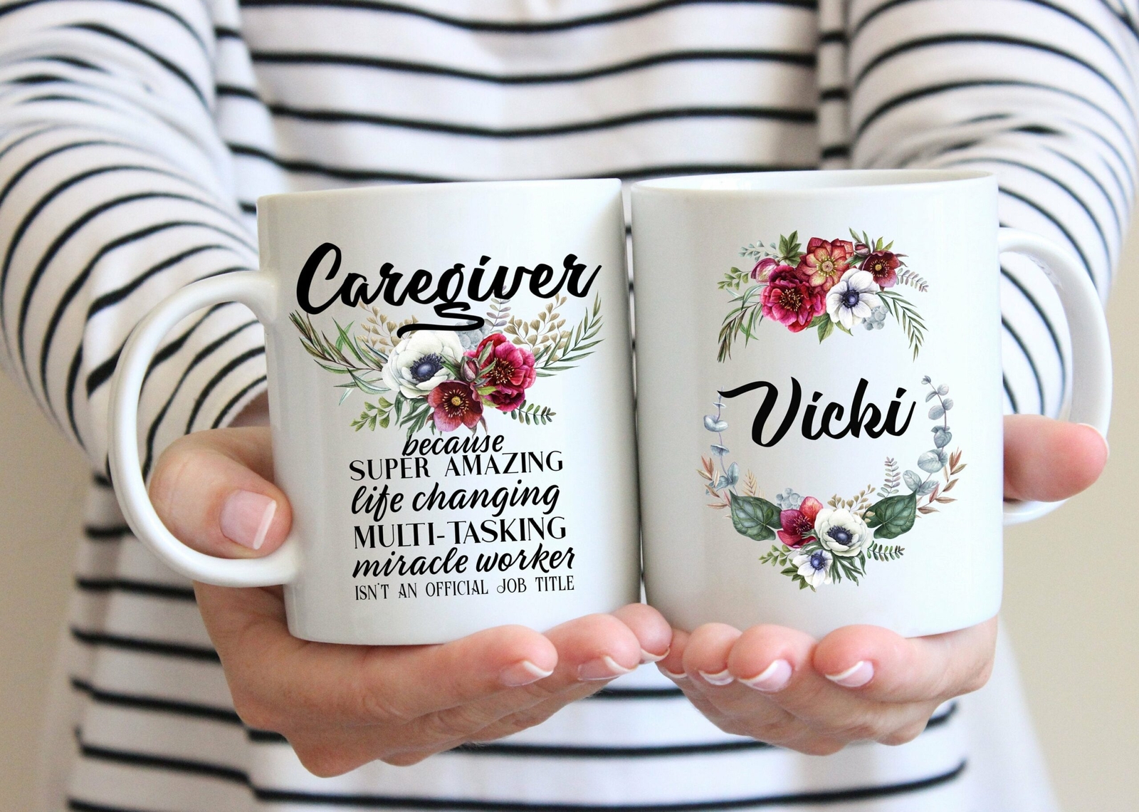 Personalized Caregiver Gift For Women L Retirement Thank You Appreciation