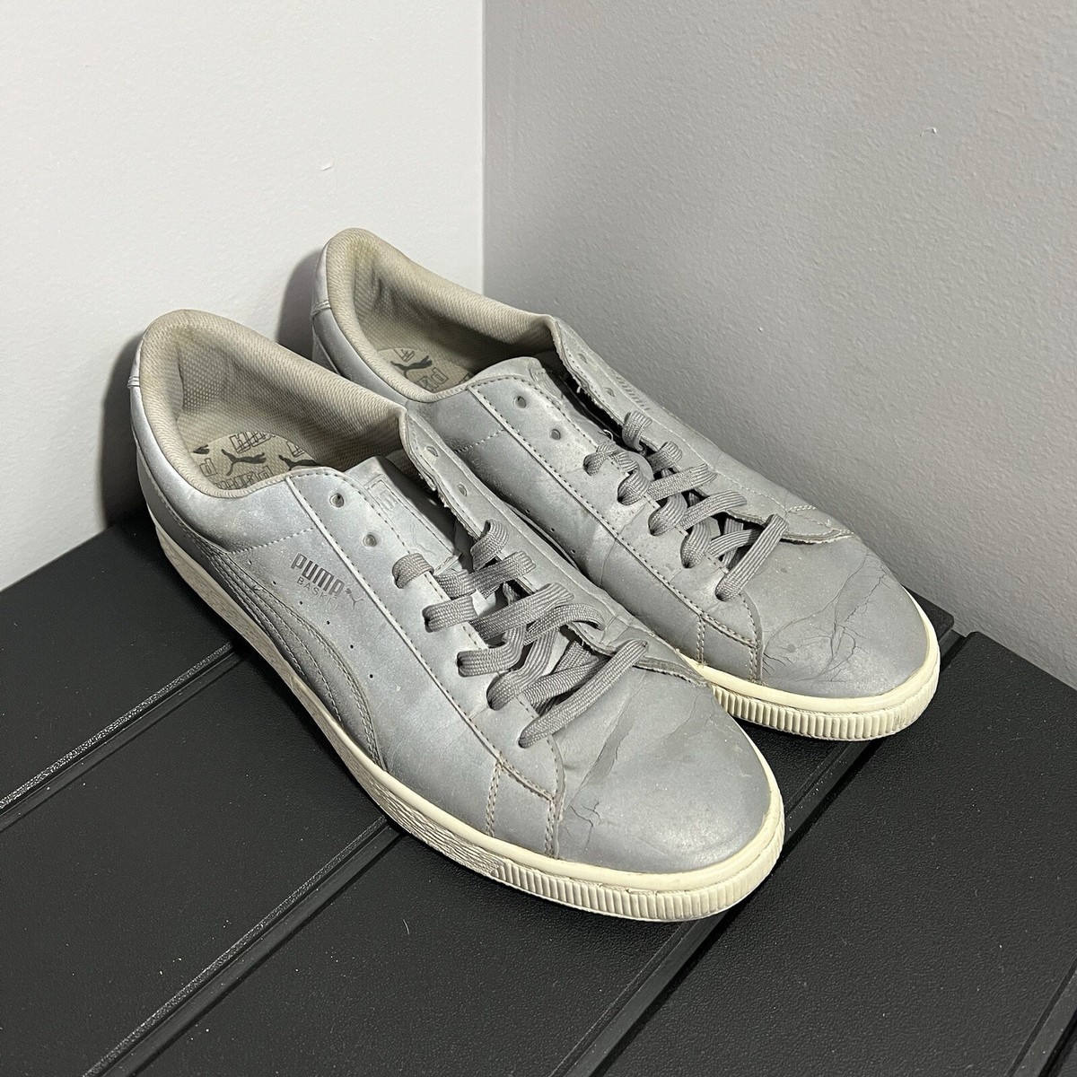 Size 11 - PUMA Basket Reflective for sale online | eBay