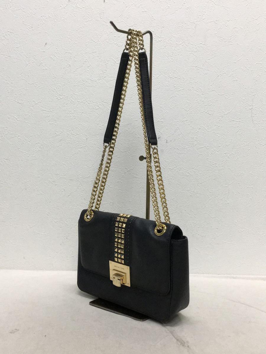 MICHAEL KORS shoulder bag -- BLK plain from Japan | eBay