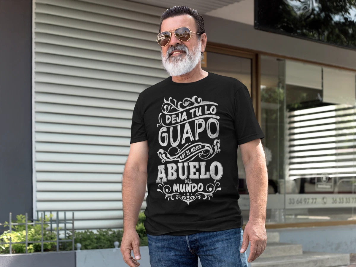 Regalo Para Abuelo Mejor Abuelo del Mundo para Dia del Padre Camiseta In  Spanish