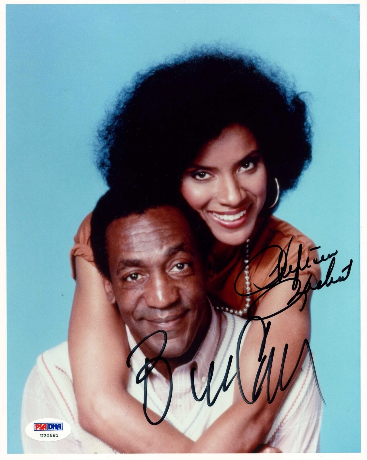 Bill Cosby Autographed Signed & Phylicia Rashad 8X10 Authentic Photo PSA/DNA#20581 