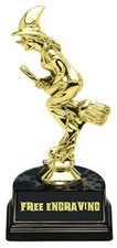 WITCH HALLOWEEN COSTUME GAG GIFT TROPHY AWARD FREE ENGRAVING FAST SHIPPING