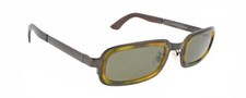 New Authentic Vogart by Police MOD.24711 COL.K05 Italy Brown Metal Sunglasses