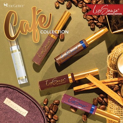 LipSense Cafe Collection, Espresso, Creamer LipSense, Madeleine or Java Gloss