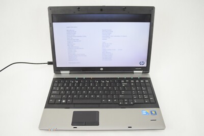 HP 6550b Intel Core i5 M450 2.40 GHz 4GB  Laptop Computer NO HDD NO OS