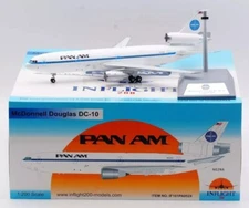 INFLIGHT200 PAN AM MCDONNELL DOUGLAS DC-10-10 1:200 DIECAST IF101PA0524 IN STOCK