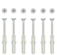 Nylon Multi Purpose Wall Plug of BEST Quality and Screw Fixing Various Sizes