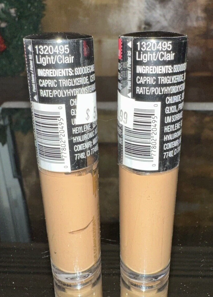 2x Lote Nuevo Corrector de Larga Duración Black Radiance True Complexion™ Light #1320495 Foto 4 de 4