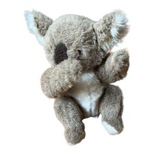 Dakin Koala Bear Pillow Pets Plush Stuffed Animal Toy Tan Seated Vintage 1981