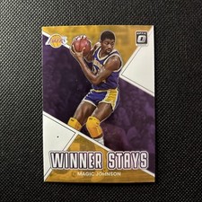 2022-23 Donruss Optic Basketball #19 Magic Johnson Winner Stays Insert Lakers