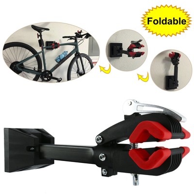 1PC Bike Repair Stand Wall Mount Foldable Heavy Duty Bicycle Rack Workstand