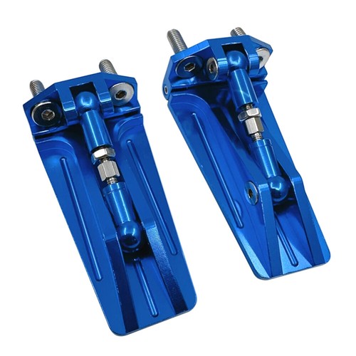 1Pair RC Boat Trim Tabs 60x30mm for RC Speed Boat Oval Vee TRAXXAS Spartan SR - Picture 5 of 15