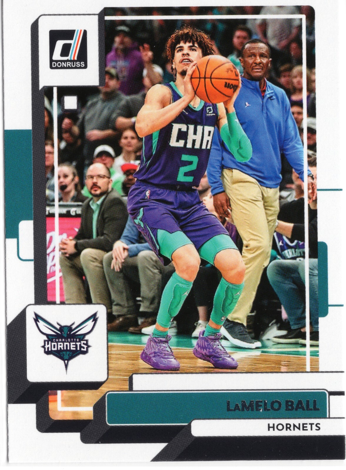 2022-23 Donruss Basketball #67 LaMelo Ball Charlotte Hornets NBA Trading Card