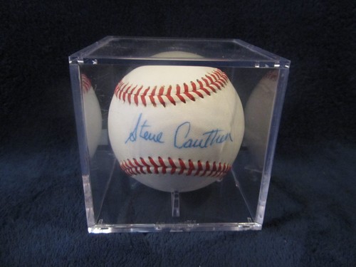 Steve Cauthen (Jockey) Autographed Minor League (Richmond) Baseball - JSA Cert - Picture 9 of 9