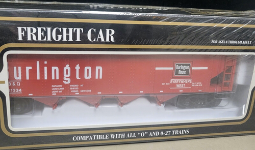 K-line CB&Q O Scale Classic Die Cast Hopper W/Load - Picture 2 of 3