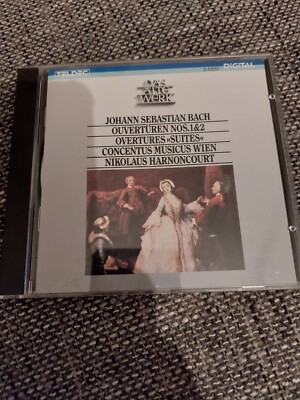 Johann Sebastian Bach Overtüren Nos. 1 & 2 CD