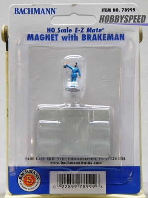 BACHMANN HO SCALE MAGNET W/ BRAKEMAN UNCOUPLER train siding yard BAC78999 NEW