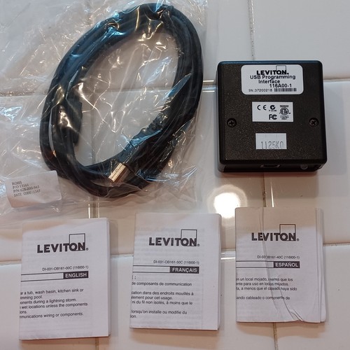 116A00-1 Omni-Bus Network USB Programming Interface OB161 HAI Leviton - Picture 4 of 7