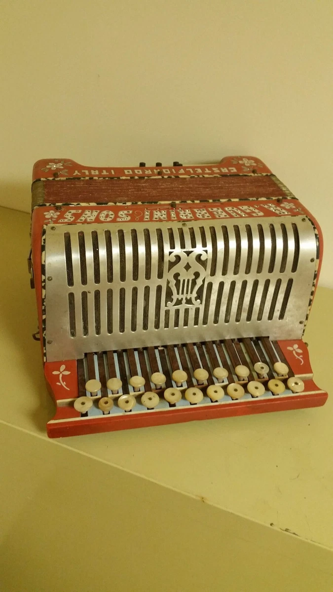 VINTAGE A. GUERRINI & SONS CASTELFIDARDO ACCORDION | eBay
