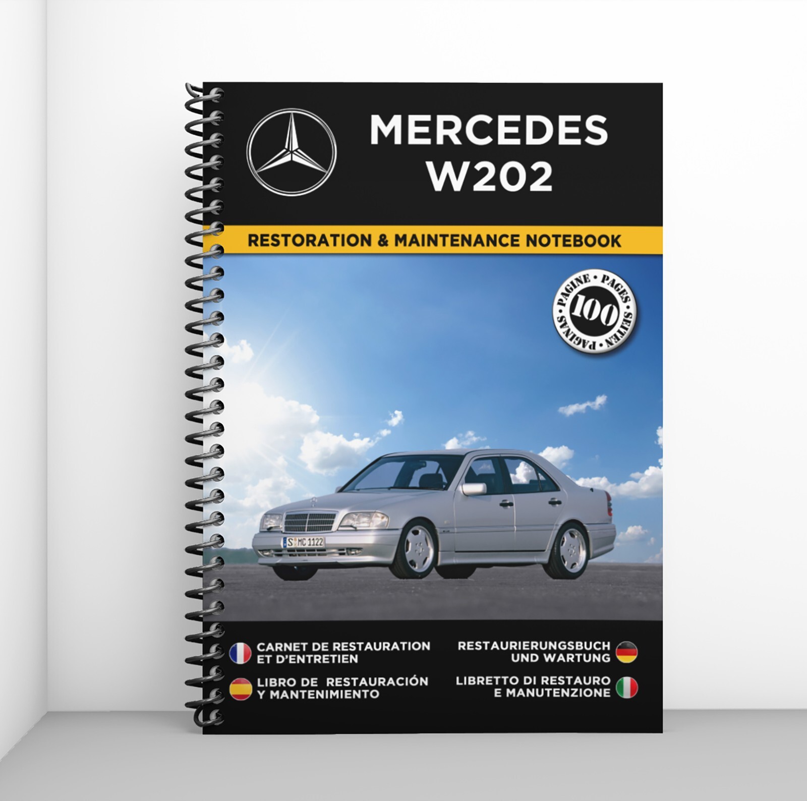 Organiser restauration Mercedes W202 avec ce journal de bord