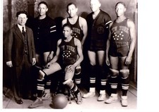 FIRST TEAM 1927 1928 HARLEM GLOBETROTTERS 8X10 TEAM PHOTO  BASKETBALL 