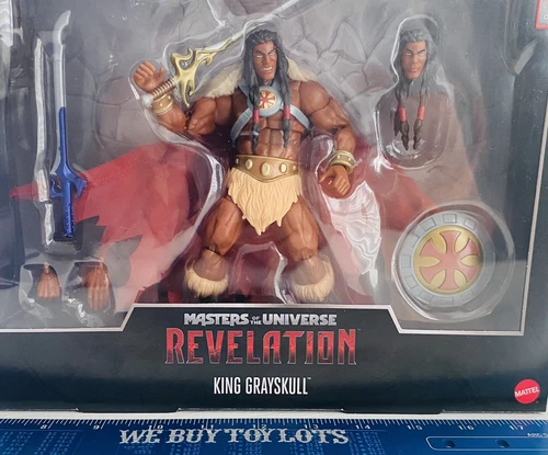 MASTERS OF THE UNIVERSE REVELATION MASTERVERSE KING GRAYSKULL EXCLUSIVE 2022 NIP
