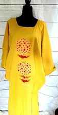 Kaftan/cowl dress/boubou elephant design- ready to wear- Ankara, Linen, chiffon