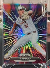 2021 Panini Prizm Draft Picks Ty Madden Electric College Stars Case Hit SSP