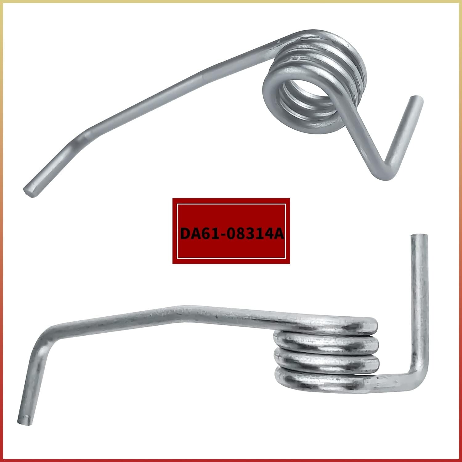 DA61-08314A Refrigerator Divider Door Spring, 2pc Refrigerator Replacement Part
