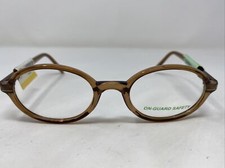 OnGuard Safety OG-079 BROWN 49-22-140 Plastic Full Rim Eyeglasses Frame UB42