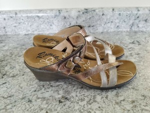 silver thong wedge sandals