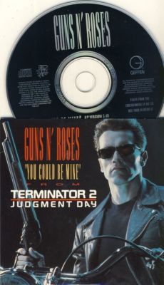 GUNS N' ROSES - you could be mine 2 trk MAXI CD cardsleeve