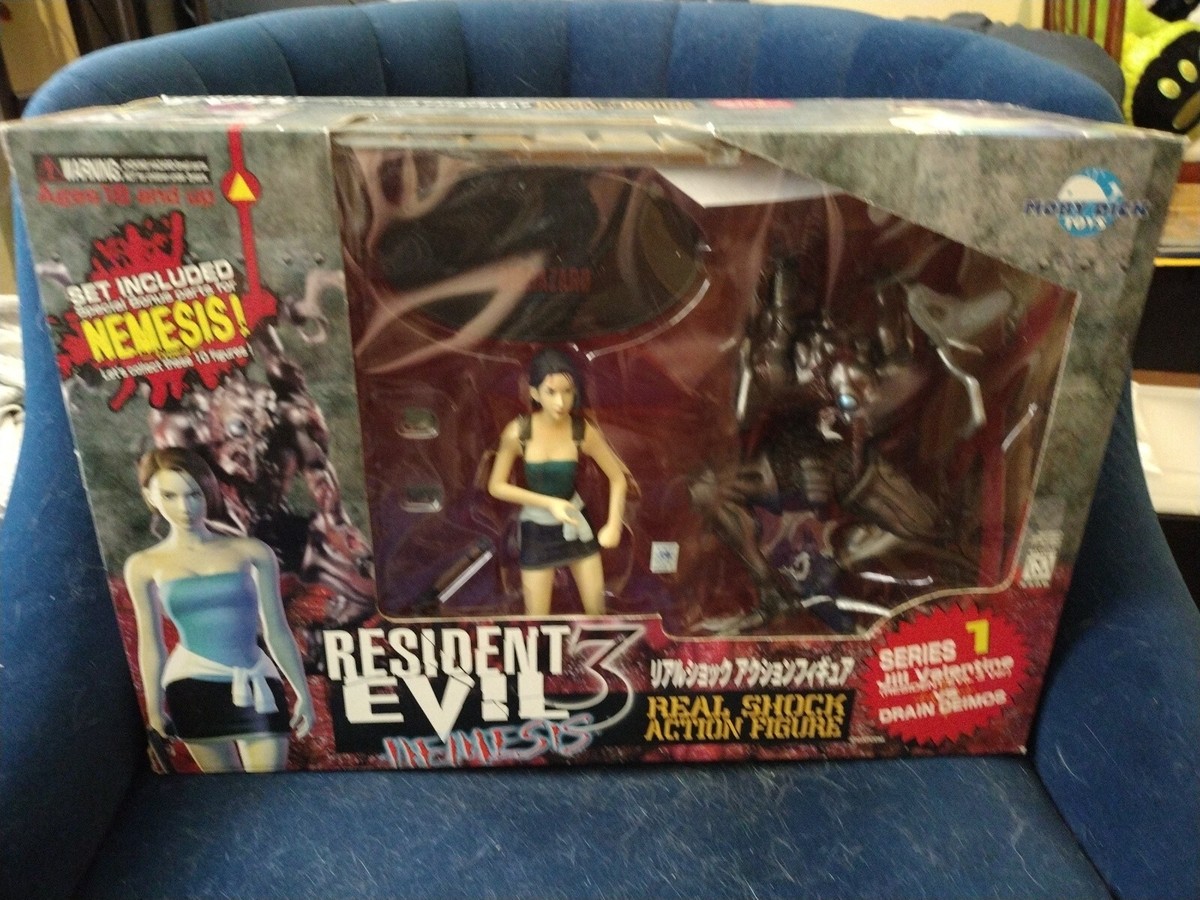 Drain Deimos vs Jill valentine Resident Evil 3 Nemesis AMERICAN