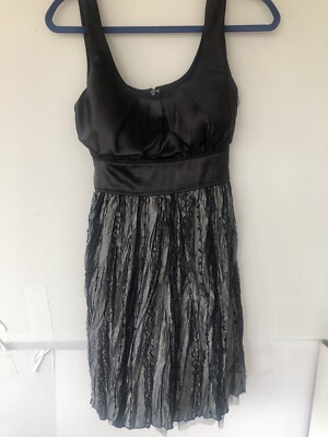 My Michelle Black Cocktail/Prom Dress Fully Lined Size 7 | eBay