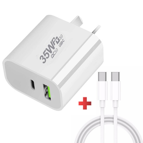 20-55W PD Fast Wall Charger Adapter Type C USB-C Cable For iPhone 14 Samsung S23 - Picture 55 of 66