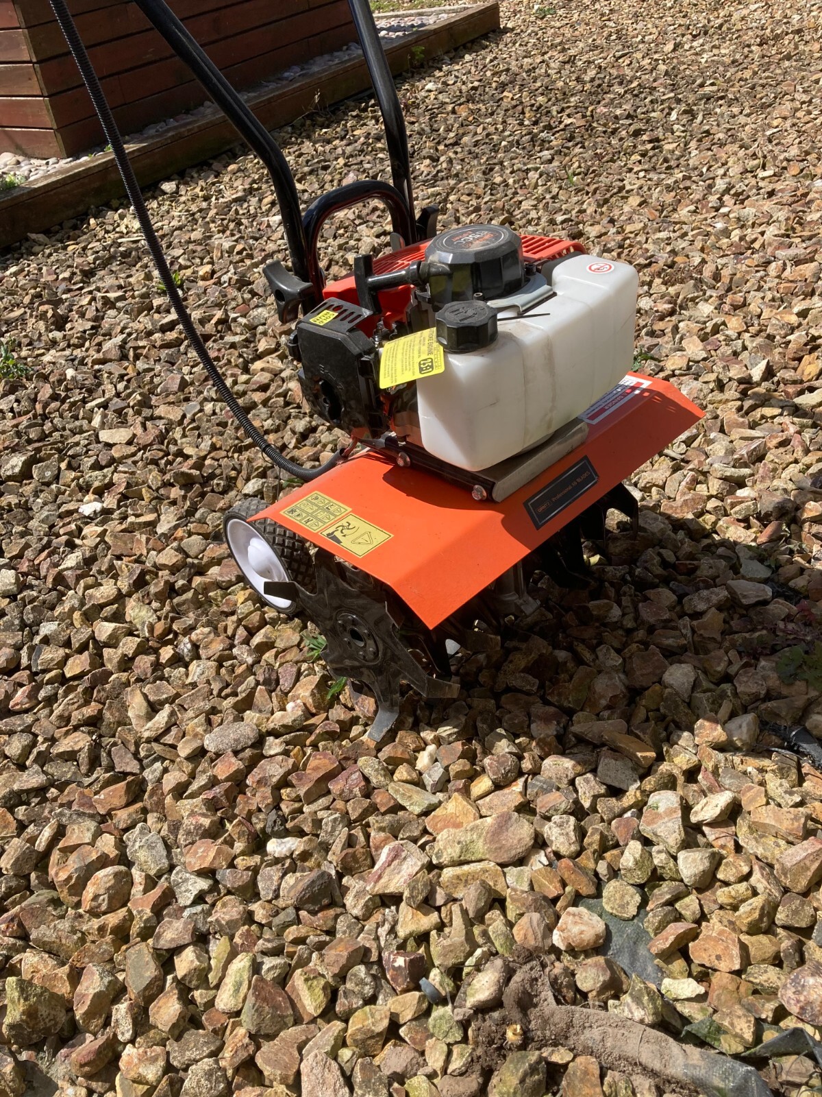 Giantz 65CC Garden Cultivator Tiller Rotary Hoe 36 Tines Rototiller eBay