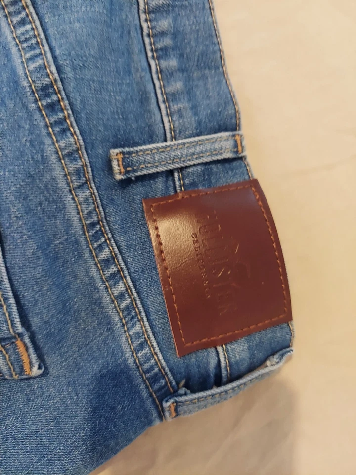 Mens Hollister Jeans 36x34 38x34 Skinny Denim Pants Stretch - Image 3 of 4
