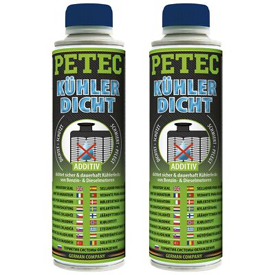 Petec 2x Kühlerdicht Kühlerdichter 250ml