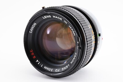 CANON LENS FD 50mm f1.4 S.S.C (891715) Near MINT from Japan