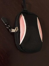 Small Zip Case For Digital Camera 5x3 1/2 Clip On Top