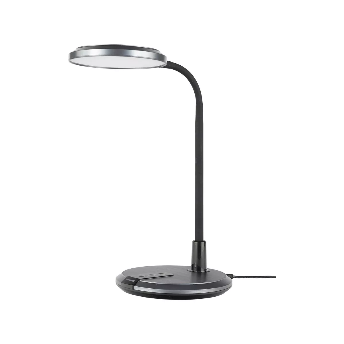 Brilliant Lighting 38cm Thrive Black Light Tone Changing LED Desk