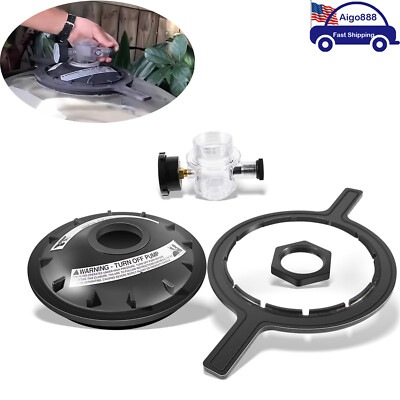 154856 Black Buttress Thread Closure Replacement Kit for Triton Pool, 8-1/2-inch
