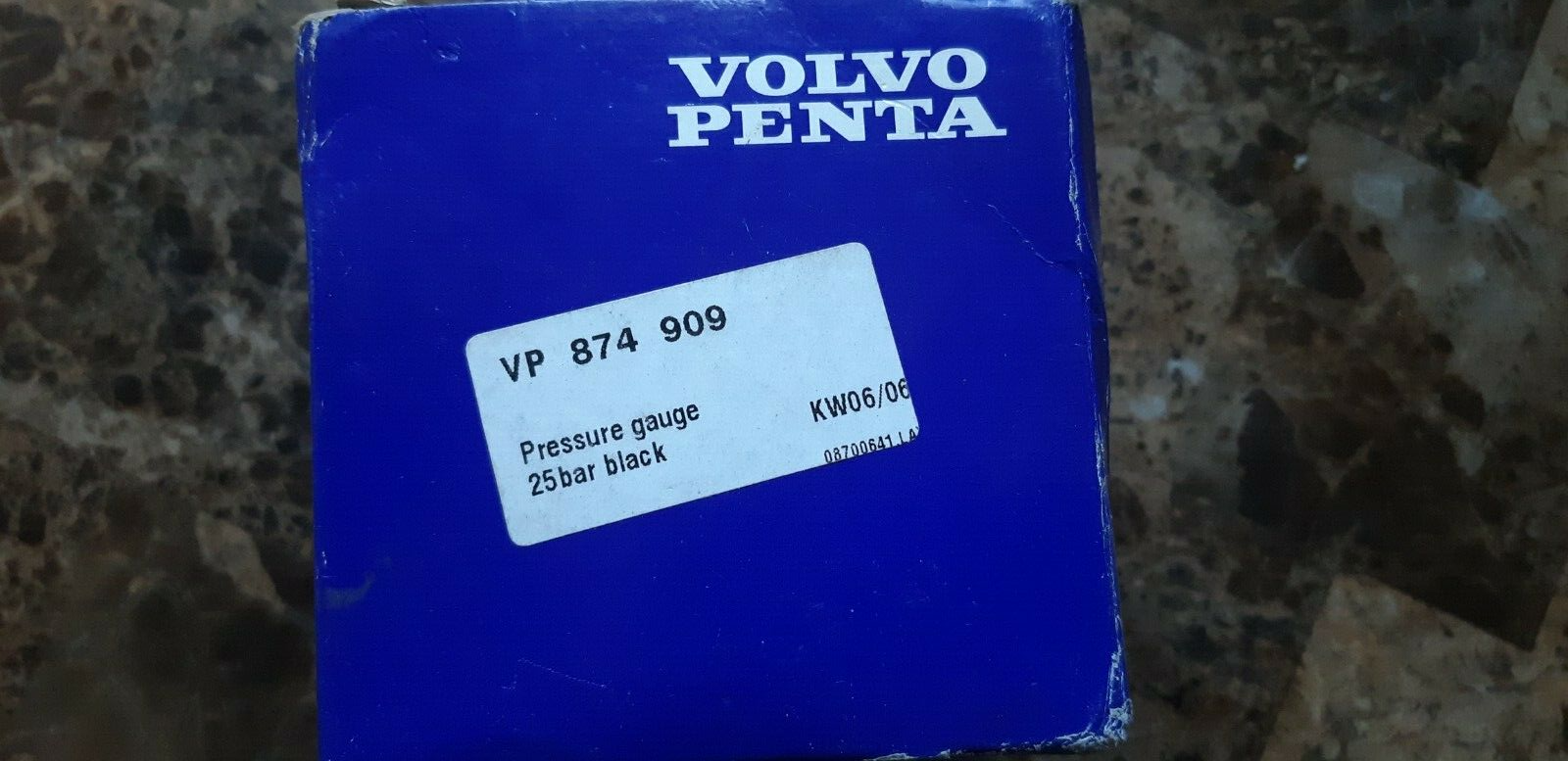 Volvo Penta 874909, Oil Pressure Gauge eBay