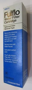 New Unused Commercial Fulflo USA RWC-5 Taste Odor Water Filter Cartridge