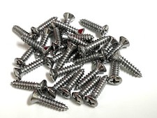 8 X 34 W 8 Head Phillips Oval Head Chrome Trim Screws Fits Ford 30pcs 8 X 34 W 8 Head Phillips Oval Head Chrome Trim Screws Fits Ford 30pcs
