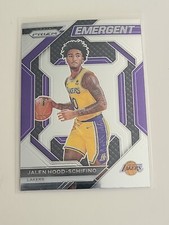 Jalen Hood-Schifino RC 2023-24 Panini Prizm Emergent Los Angeles Lakers #15