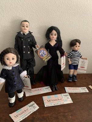 madame alexander addams family dolls